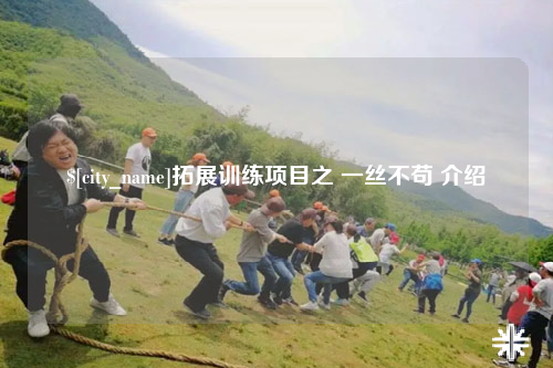 楚雄拓展训练项目之 一丝不苟 介绍